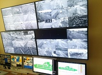 Фото сетевой системы видеонаблюдения Матрица
